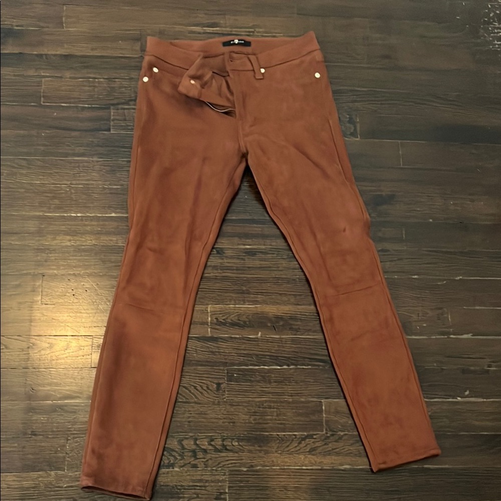 7 For All Mankind Brown Skinny jeans
